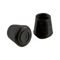 Shepherd Hardware Tip Furniture Leg 1-1/4In Blk 9746